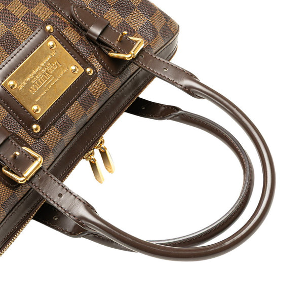 ルイ ヴィトン ダミエ バークレー ハンドバッグ N52000 ブラウン PVC レザー レディース LOUIS VUITTON 【中古】