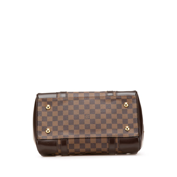 ルイ ヴィトン ダミエ バークレー ハンドバッグ N52000 ブラウン PVC レザー レディース LOUIS VUITTON 【中古】