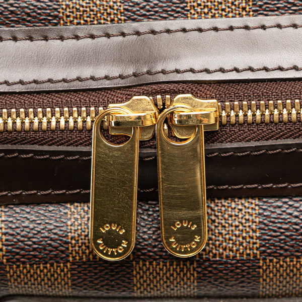 ルイ ヴィトン ダミエ バークレー ハンドバッグ N52000 ブラウン PVC レザー レディース LOUIS VUITTON 【中古】
