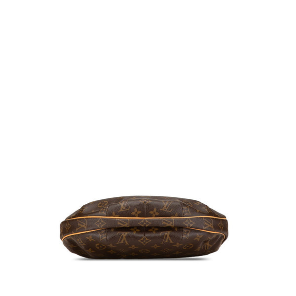 ルイ ヴィトン モノグラム クロワッサンMM ショルダーバッグ M51512 ブラウン PVC レザー レディース LOUIS VUITTON 【中古】