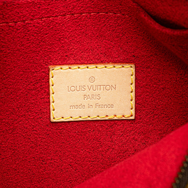 ルイ ヴィトン モノグラム クロワッサンMM ショルダーバッグ M51512 ブラウン PVC レザー レディース LOUIS VUITTON 【中古】