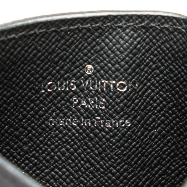 ルイ ヴィトン エピ ネオ ポルトカルト カードケース 名刺入れ M67210 ノワール ブラック レザー メンズ LOUIS VUITTON 【中古】