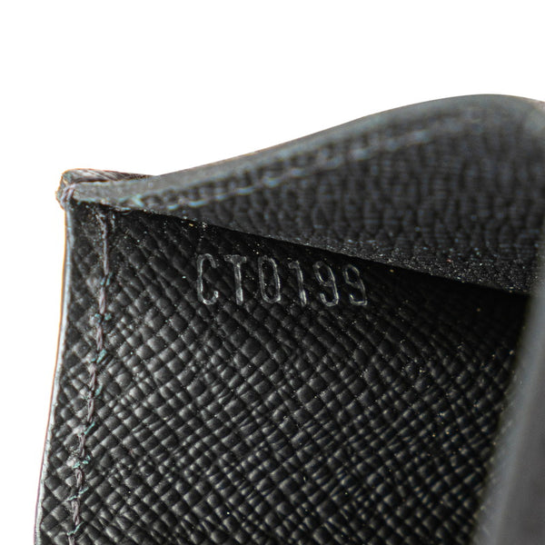 ルイ ヴィトン エピ ネオ ポルトカルト カードケース 名刺入れ M67210 ノワール ブラック レザー メンズ LOUIS VUITTON 【中古】