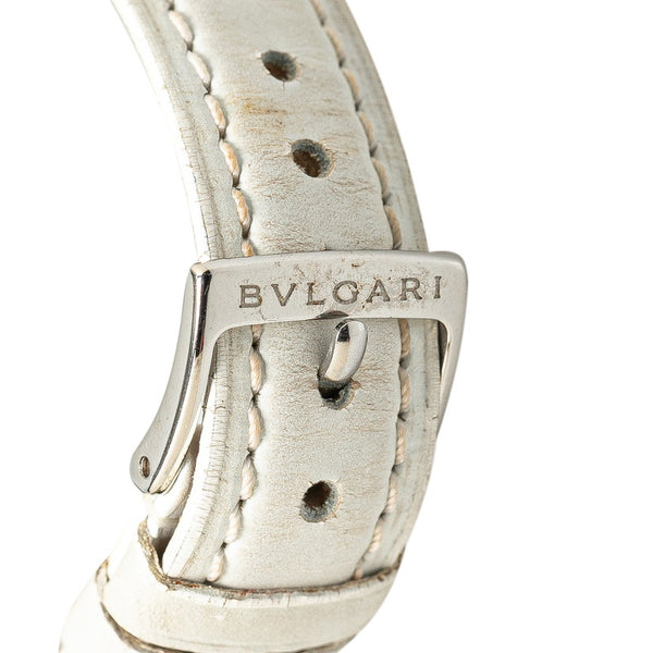 ブルガリ ソロテンポ 腕時計 ST29S クオーツ ホワイト文字盤 ステンレススチール レディース BVLGARI 【中古】