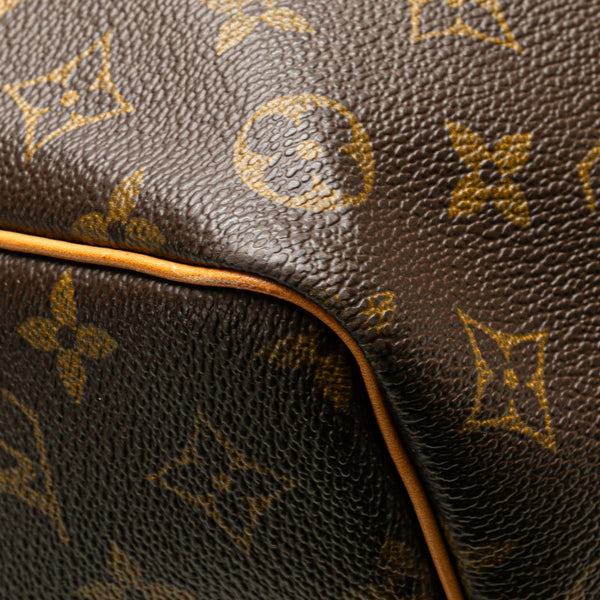 ルイ ヴィトン モノグラム キーポル50 ボストンバッグ M41426 ブラウン PVC レザー レディース LOUIS VUITTON 【中古】