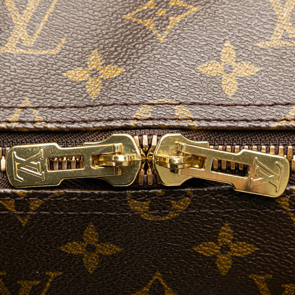 ルイ ヴィトン モノグラム キーポル50 ボストンバッグ M41426 ブラウン PVC レザー レディース LOUIS VUITTON 【中古】