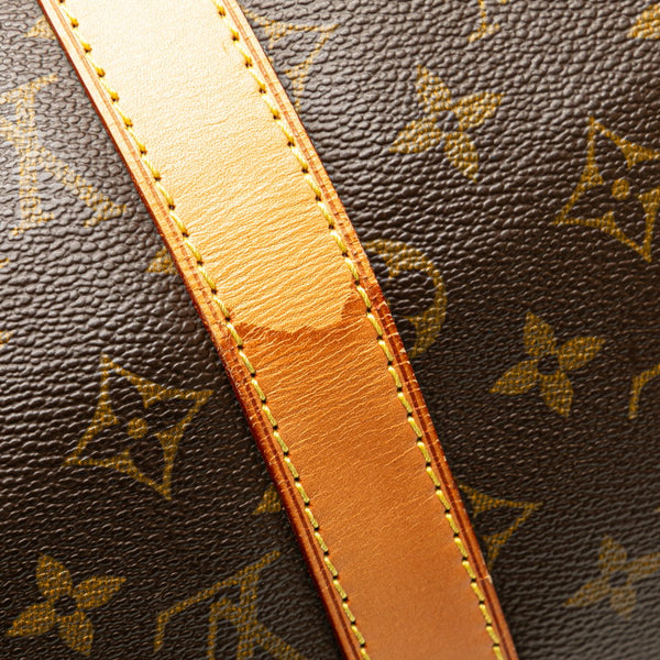 ルイ ヴィトン モノグラム キーポル50 ボストンバッグ M41426 ブラウン PVC レザー レディース LOUIS VUITTON 【中古】