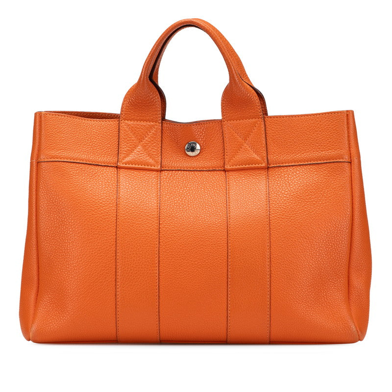 エルメス フールトゥPM トートバッグ オレンジ トゴ レディース HERMES 【中古】