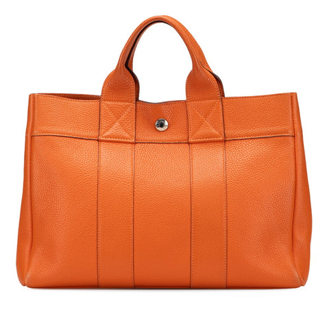 エルメス フールトゥPM トートバッグ オレンジ トゴ レディース HERMES 【中古】