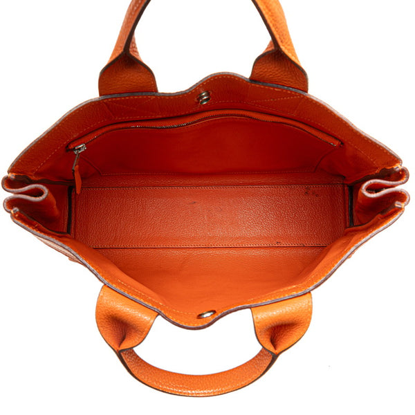エルメス フールトゥPM トートバッグ オレンジ トゴ レディース HERMES 【中古】