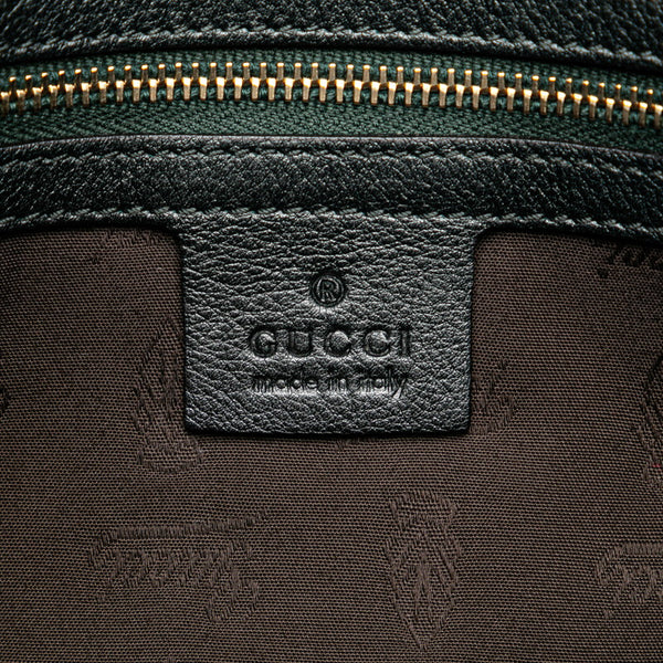 グッチ グッチシマ インターロッキングG トートバッグ 247237 ブラック レザー レディース GUCCI 【中古】