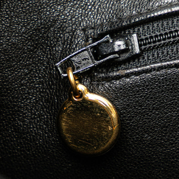 シャネル マトラッセ 復刻トート ココマーク トートバッグ ブラック キャビアスキン レディース CHANEL 【中古】