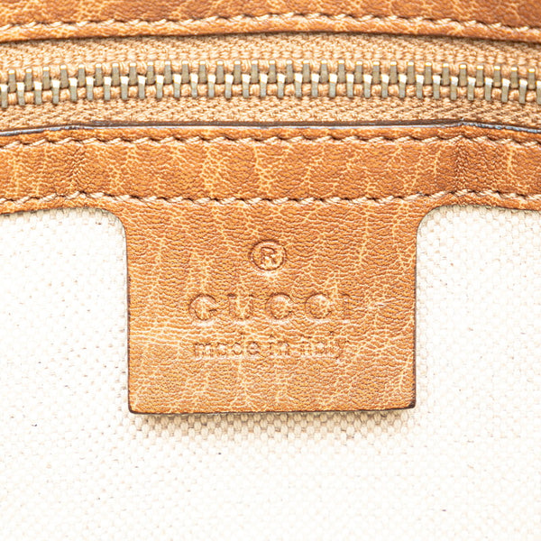 グッチ インターロッキングG ハンドバッグ ショルダーバッグ 2WAY 323675 ブラウン レザー レディース GUCCI 【中古】