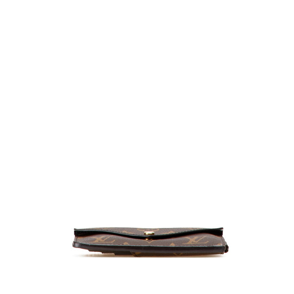 ルイ ヴィトン モノグラム ポルトカルト レクトヴェルソ カードケース コインケース M69431 ブラウン PVC レザー レディース LOUIS VUITTON 【中古】