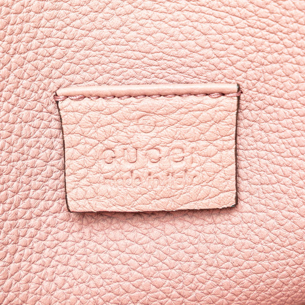 グッチ ニュージャッキー ショルダーバッグ 362971 ピンク レザー レディース GUCCI 【中古】