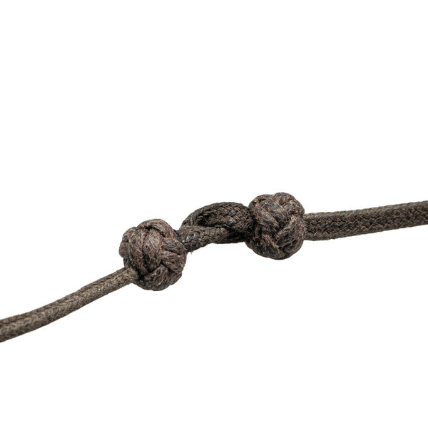 エルメス ネックレス ピンク ブラウン バッファローホーン ラッカーウッド レディース HERMES 【中古】