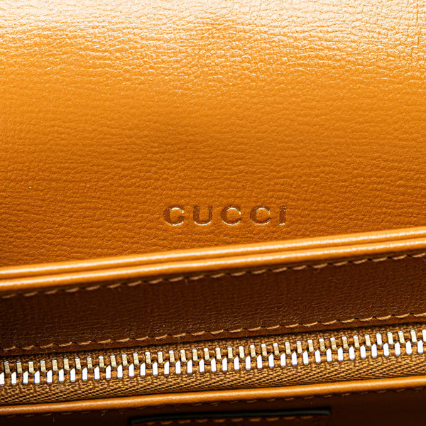 グッチ ホースビット 1955 斜め掛け ショルダーバッグ  602204 ベージュ ホワイト スウェード ムートン レディース GUCCI 【中古】