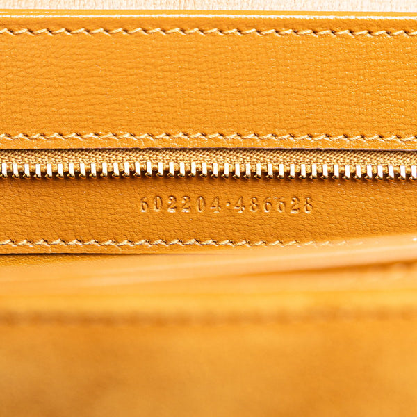 グッチ ホースビット 1955 斜め掛け ショルダーバッグ  602204 ベージュ ホワイト スウェード ムートン レディース GUCCI 【中古】