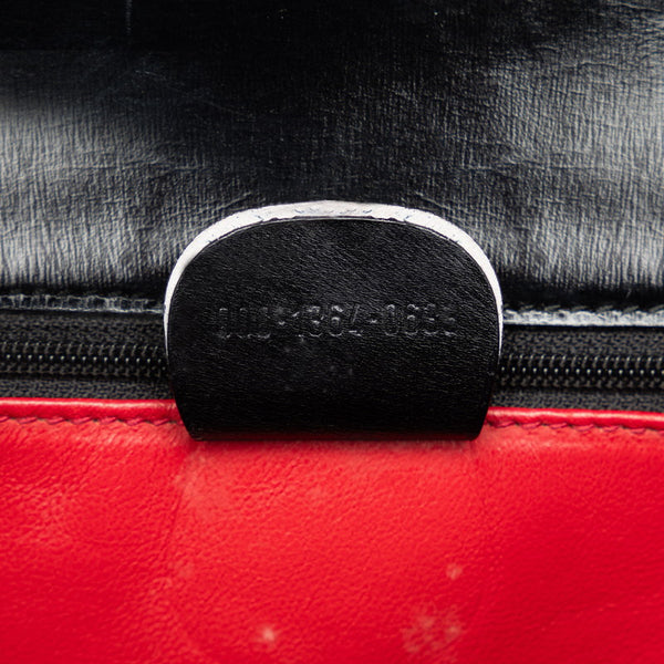 グッチ バンブー ハンドバッグ ショルダーバッグ 2WAY 000-1364 ブラック レザー レディース GUCCI 【中古】