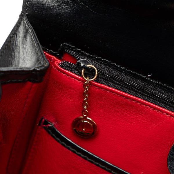 グッチ バンブー ハンドバッグ ショルダーバッグ 2WAY 000-1364 ブラック レザー レディース GUCCI 【中古】