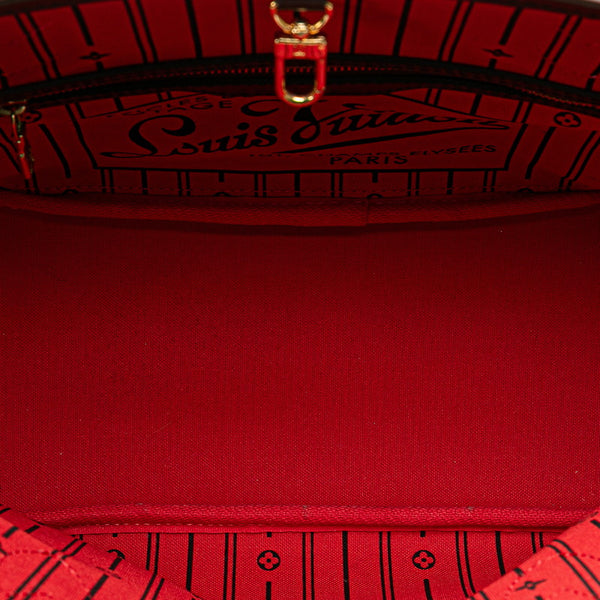 ルイ ヴィトン ダミエ ネヴァーフルPM ハンドバッグ N51109 ブラウン PVC レザー レディース LOUIS VUITTON 【中古】