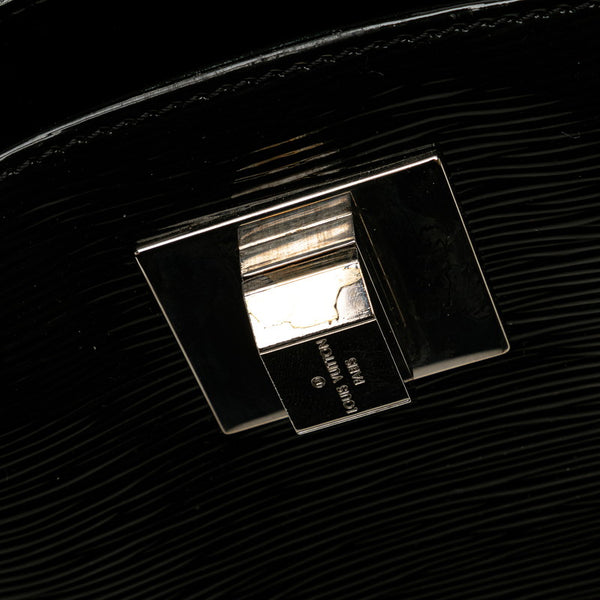 ルイ ヴィトン エピ エレクトリック ミラボーGM ハンドバッグ M4034N ノワール ブラック パテントレザー レディース LOUIS VUITTON 【中古】