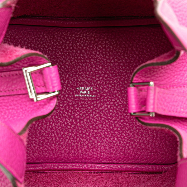 エルメス ピコタンロックPM ハンドバッグ マグノリア ローズ パープル トリヨンクレマンス レディース HERMES 【中古】