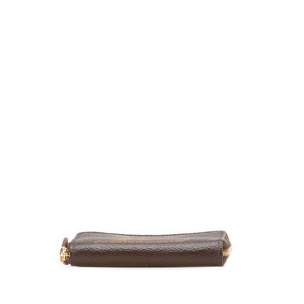 ルイ ヴィトン モノグラム ジャイアント ジッピー コインパース コインケース M69354 ブラウン ブラック PVC レザー レディース LOUIS VUITTON 【中古】