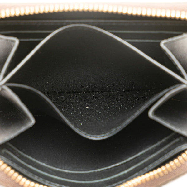 ルイ ヴィトン モノグラム ジャイアント ジッピー コインパース コインケース M69354 ブラウン ブラック PVC レザー レディース LOUIS VUITTON 【中古】