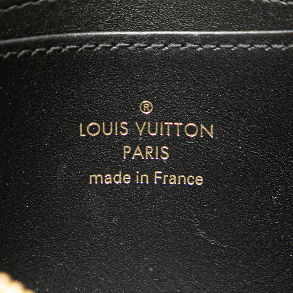 ルイ ヴィトン モノグラム ジャイアント ジッピー コインパース コインケース M69354 ブラウン ブラック PVC レザー レディース LOUIS VUITTON 【中古】