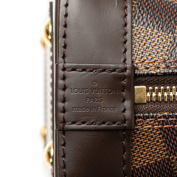 ルイ ヴィトン ダミエ アルマBB ハンドバッグ ショルダーバッグ 2WAY N41221 ブラウン PVC レザー レディース LOUIS VUITTON 【中古】