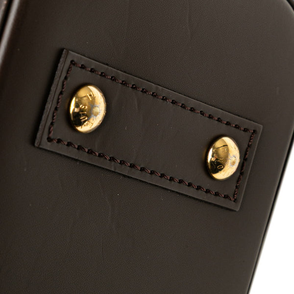 ルイ ヴィトン ダミエ アルマBB ハンドバッグ ショルダーバッグ 2WAY N41221 ブラウン PVC レザー レディース LOUIS VUITTON 【中古】