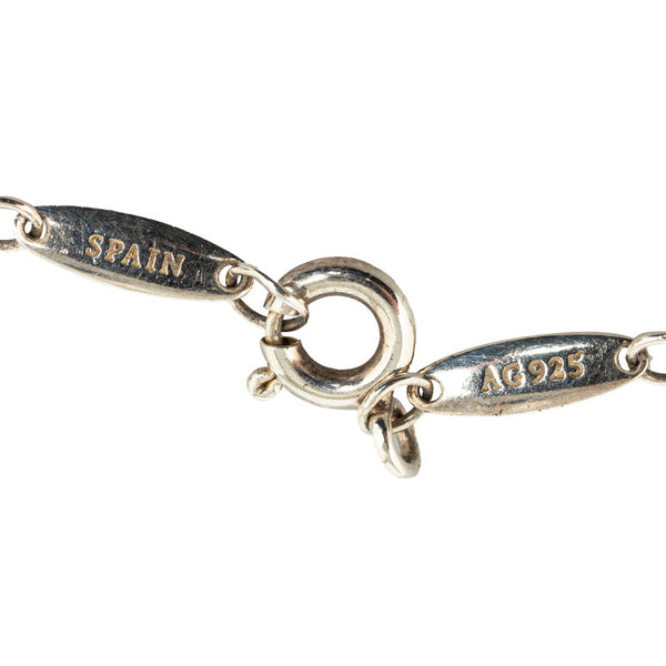 ティファニー バイザヤード 1Pダイヤ ブレスレット SV925 シルバー レディース TIFFANY&Co. 【中古】