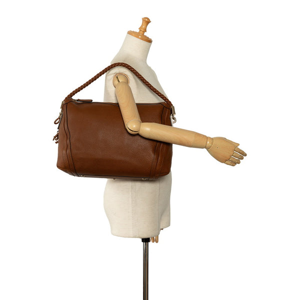 グッチ ワンショルダーバッグ ハンドバッグ 269949 ブラウン レザー レディース GUCCI 【中古】