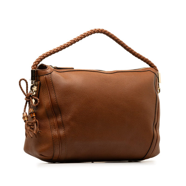 グッチ ワンショルダーバッグ ハンドバッグ 269949 ブラウン レザー レディース GUCCI 【中古】