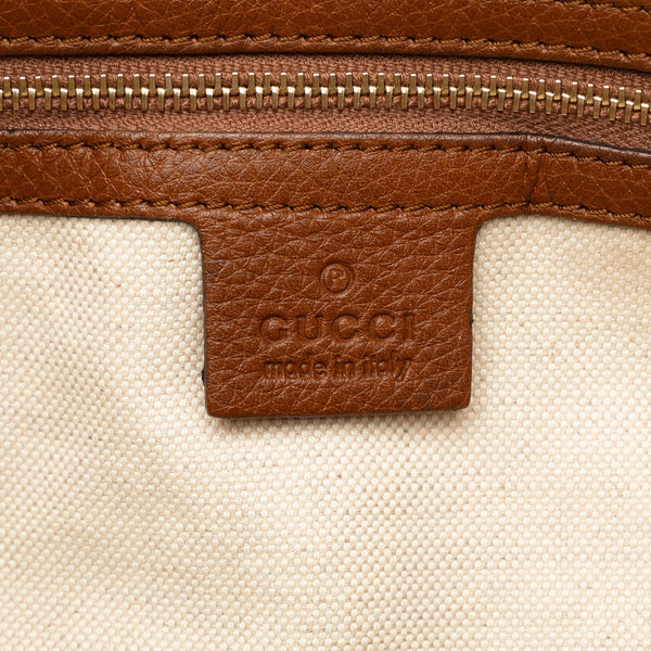 グッチ ワンショルダーバッグ ハンドバッグ 269949 ブラウン レザー レディース GUCCI 【中古】