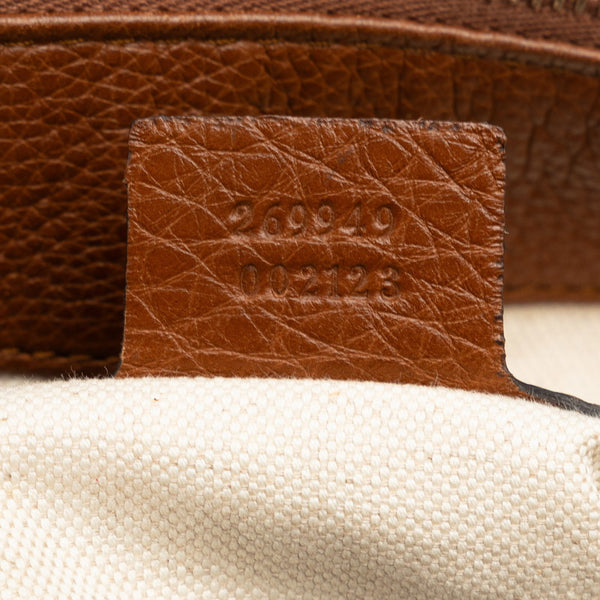 グッチ ワンショルダーバッグ ハンドバッグ 269949 ブラウン レザー レディース GUCCI 【中古】