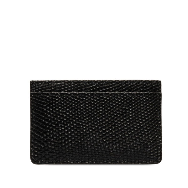 ルイ ヴィトン ポルト カルト サーンプル  カードケース ブラック リザード メンズ LOUIS VUITTON 【中古】