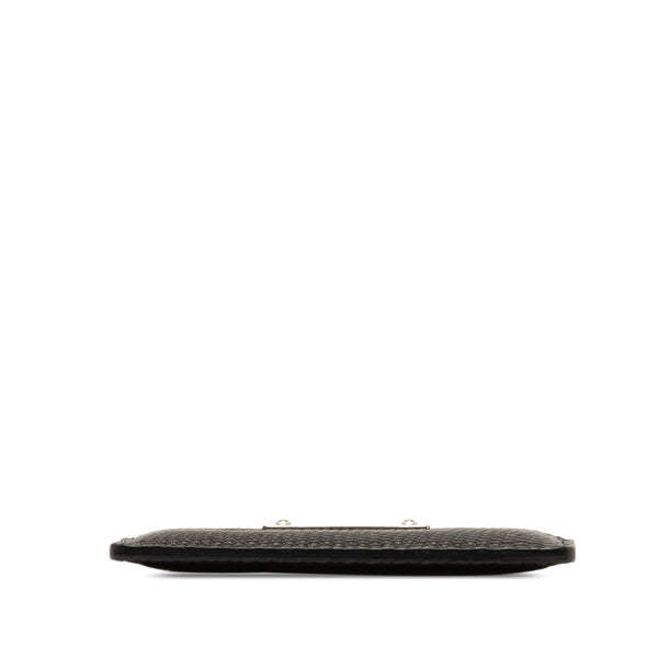 ルイ ヴィトン ポルト カルト サーンプル  カードケース ブラック リザード メンズ LOUIS VUITTON 【中古】
