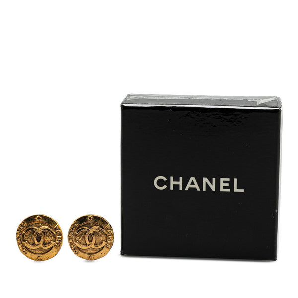 シャネル ヴィンテージ ココマーク イヤリング ゴールド メッキ レディース CHANEL 【中古】