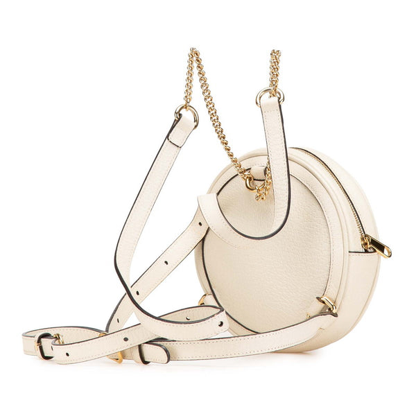 グッチ オフィディア  リュック バックパック 598661 ホワイト マルチカラー PVC レザー レディース GUCCI 【中古】