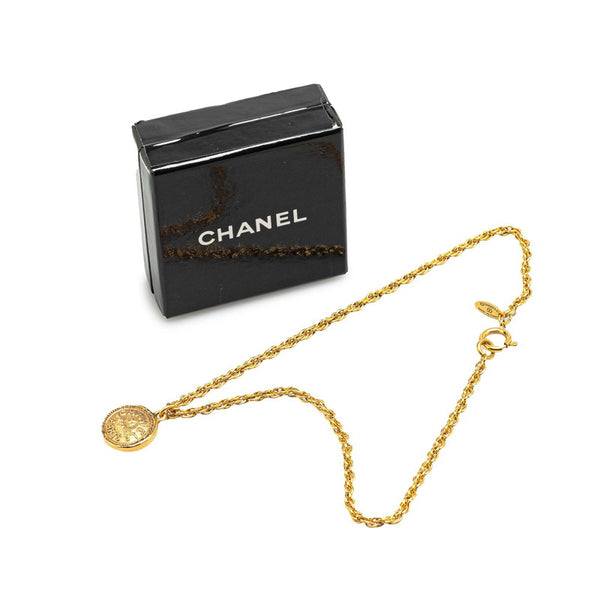 シャネル ココマーク 31 RUE CAMBON PARIS ネックレス ゴールド メッキ レディース CHANEL 【中古】