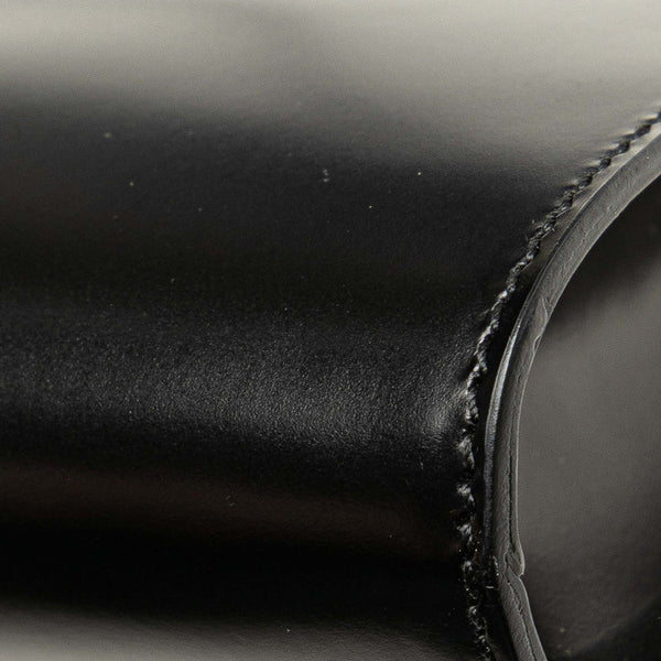 サルヴァトーレフェラガモ ガンチーニ ワンショルダーバッグ ポーチ AU-21-2036 ブラック レザー レディース Salvatore Ferragamo 【中古】