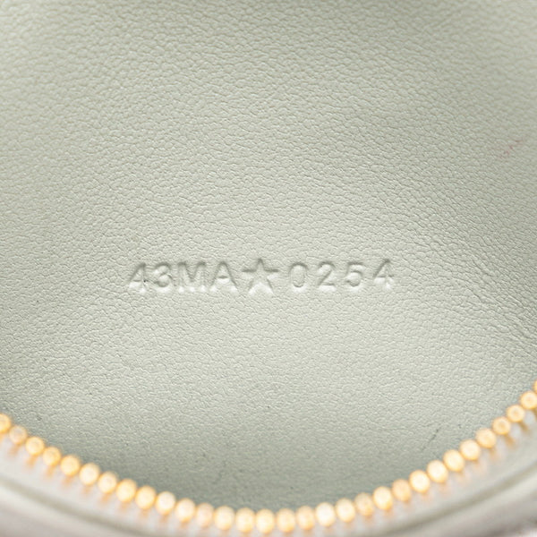 ディオール カナージュ コインケース フラグメントケース グレー レザー レディース Dior 【中古】