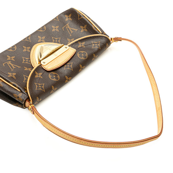 ルイ ヴィトン モノグラム ポシェット ビバリー ハンドバッグ M40122 ブラウン PVC レザー レディース LOUIS VUITTON 【中古】