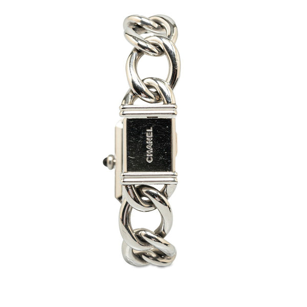 シャネル プルミエール 腕時計 サイズ：M H0452 クオーツ ブラック文字盤 ステンレススチール レディース CHANEL 【中古】