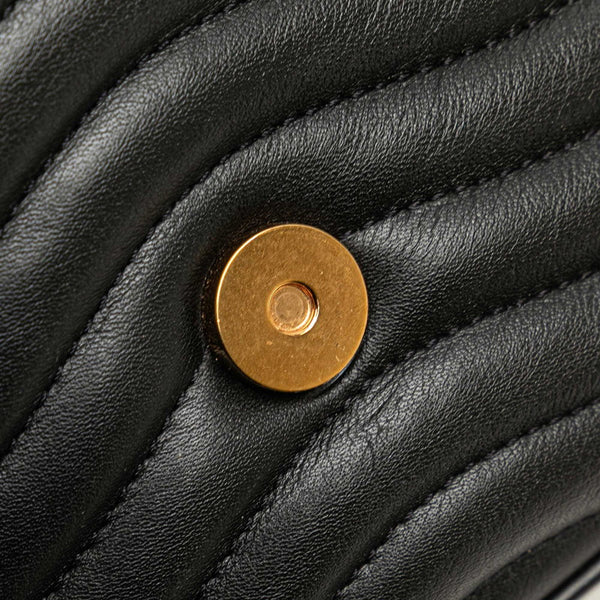 ルイ ヴィトン ミュルティ ポシェット ニューウェーブ 斜め掛け ショルダーバッグ M56461 ノワール ブラック レザー レディース LOUIS VUITTON 【中古】