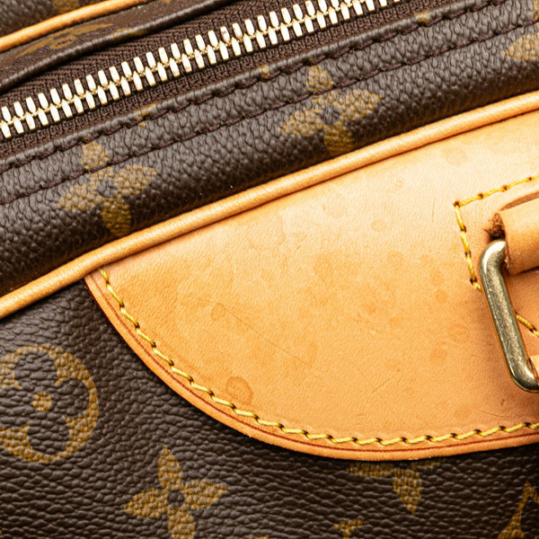 ルイ ヴィトン モノグラム アリゼ24H ボストンバッグ ショルダーバッグ 2WAY M41399 ブラウン レザー PVC メンズ LOUIS VUITTON 【中古】