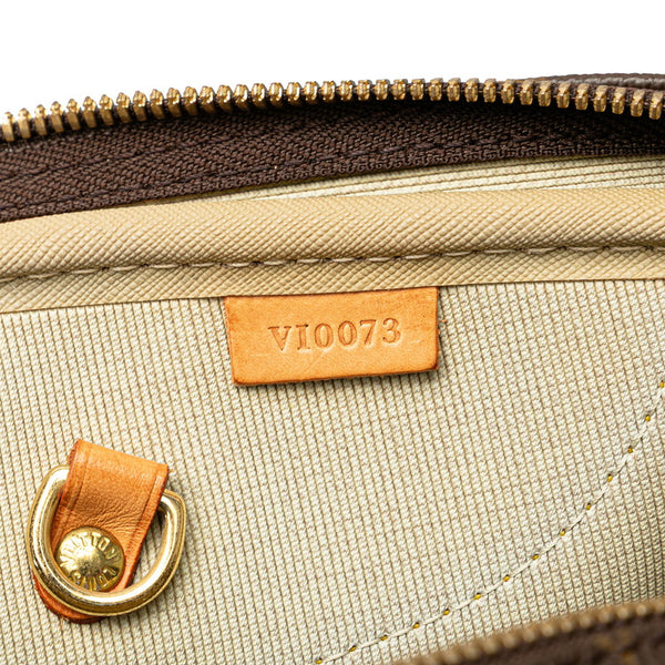 ルイ ヴィトン モノグラム アリゼ24H ボストンバッグ ショルダーバッグ 2WAY M41399 ブラウン レザー PVC メンズ LOUIS VUITTON 【中古】