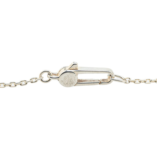 グッチ ロゴプレート ネックレス SV925 シルバー レディース GUCCI 【中古】